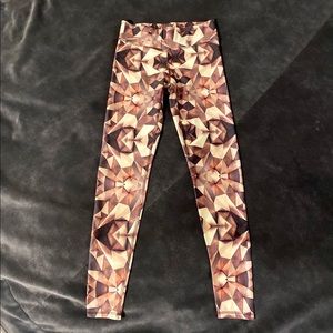 NWOT TEREZ Geometric Print Tall Band Leggings